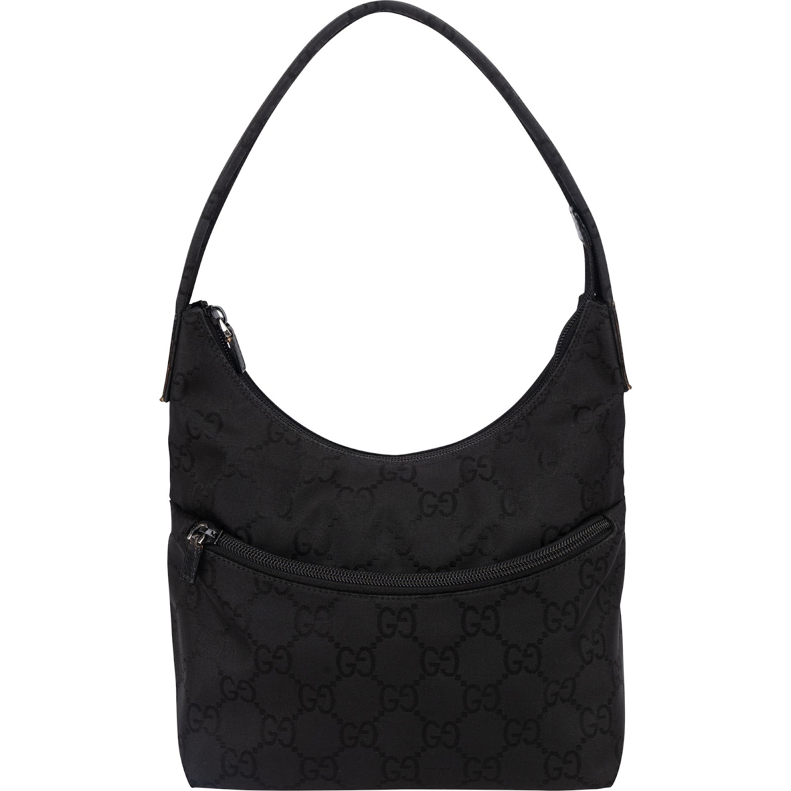 Gucci Monogram GG Nylon Shoulder Bag