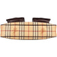 Burberry Haymarket Check Double Pocket Hobo Shoulder Bag