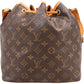 Louis Vuitton Monogram Canvas Sac Noé Petit Shoulder Bag