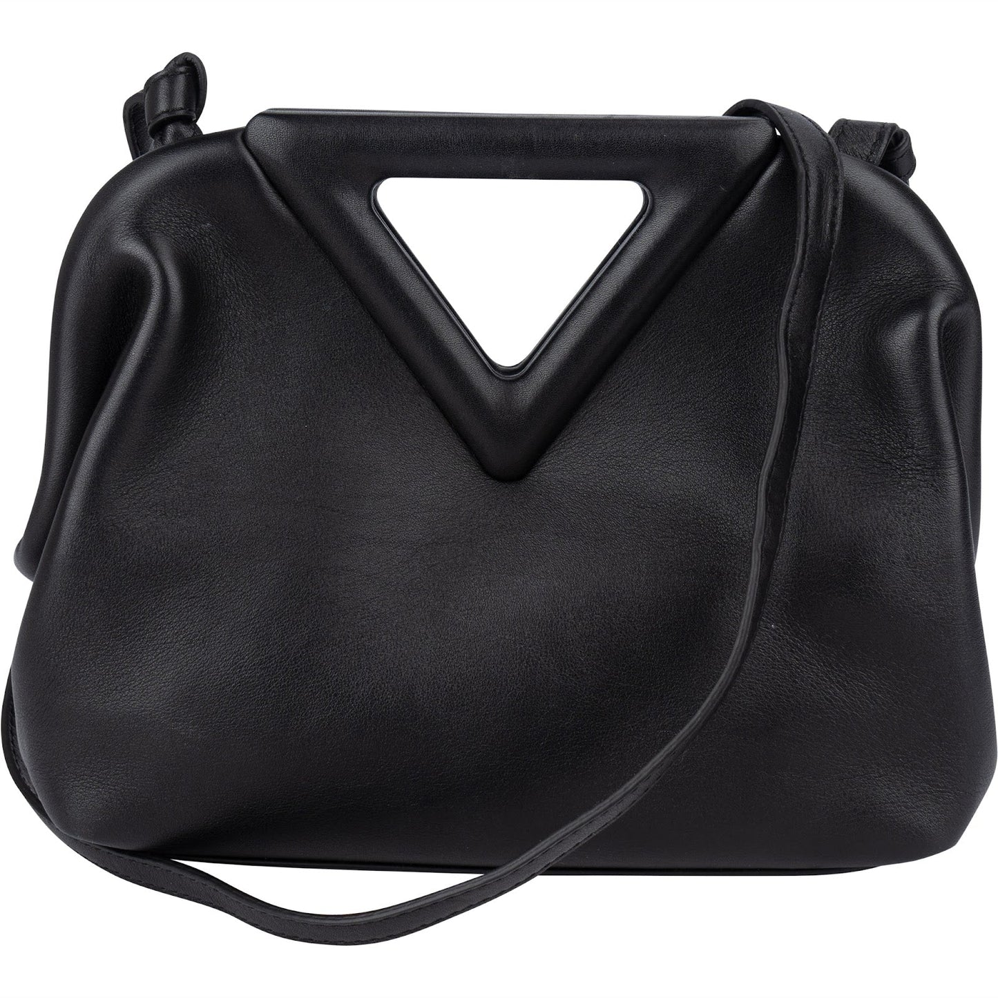 Bottega Veneta Leather Small The Point Handbag