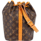 Louis Vuitton Monogram Canvas Sac Noé Petit Shoulder Bag