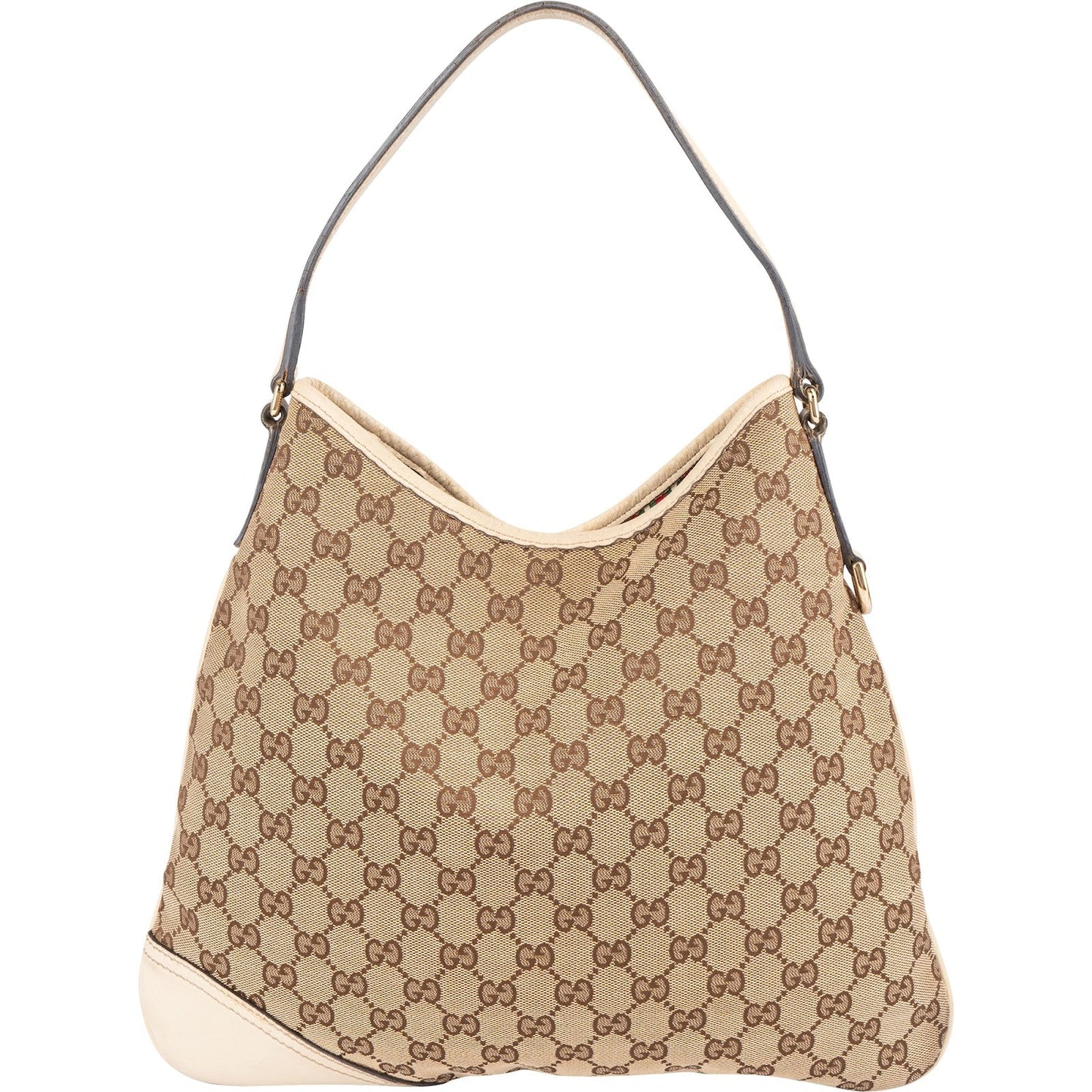 Gucci Monogram GG Canvas Interlocking G New Britt Shoulder Bag