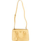 Prada Yellow Saffiano Leather Small Galleria Handbag