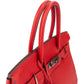 Hermès Rouge Garance Togo Leather Palladium Birkin 30 Handbag