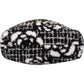 Chanel 22 Cashmere Checkered Rose Pattern Bucket Small Crossbody Handbag
