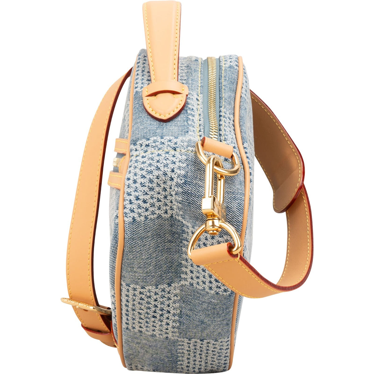 Louis Vuitton Messenger Chess aus Monogram Denim Jacquard – Ansicht 6