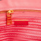 Prada Pink Saffiano Leather Galleria Handbag
