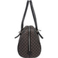 Celine Black Macadam Nylon Boston Shoulder Bag
