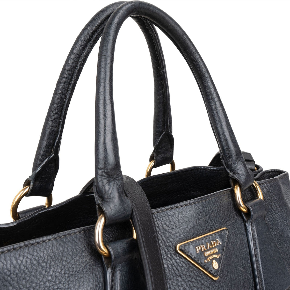 Prada Soft Calfskin Galleria Handbag