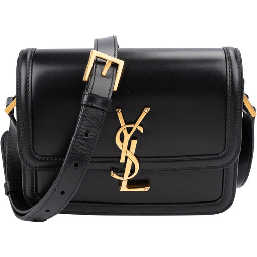 Yves Saint Laurent Box Calfskin Small Solferino Crossbody Bag