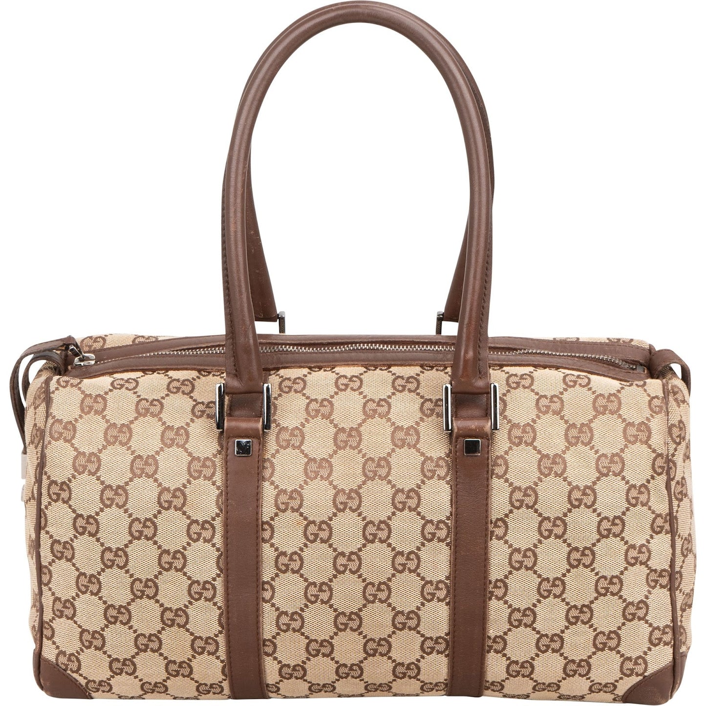 Gucci Monogram GG Boston Handbag