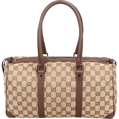 Gucci Monogram GG Boston Handbag