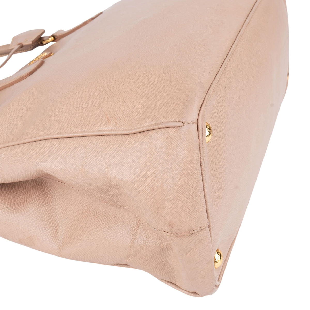 Prada Rose Saffiano Leather Galleria Handbag