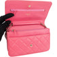 Chanel Quilted Caviar Leather Wallet On Chain Crossbody Bag