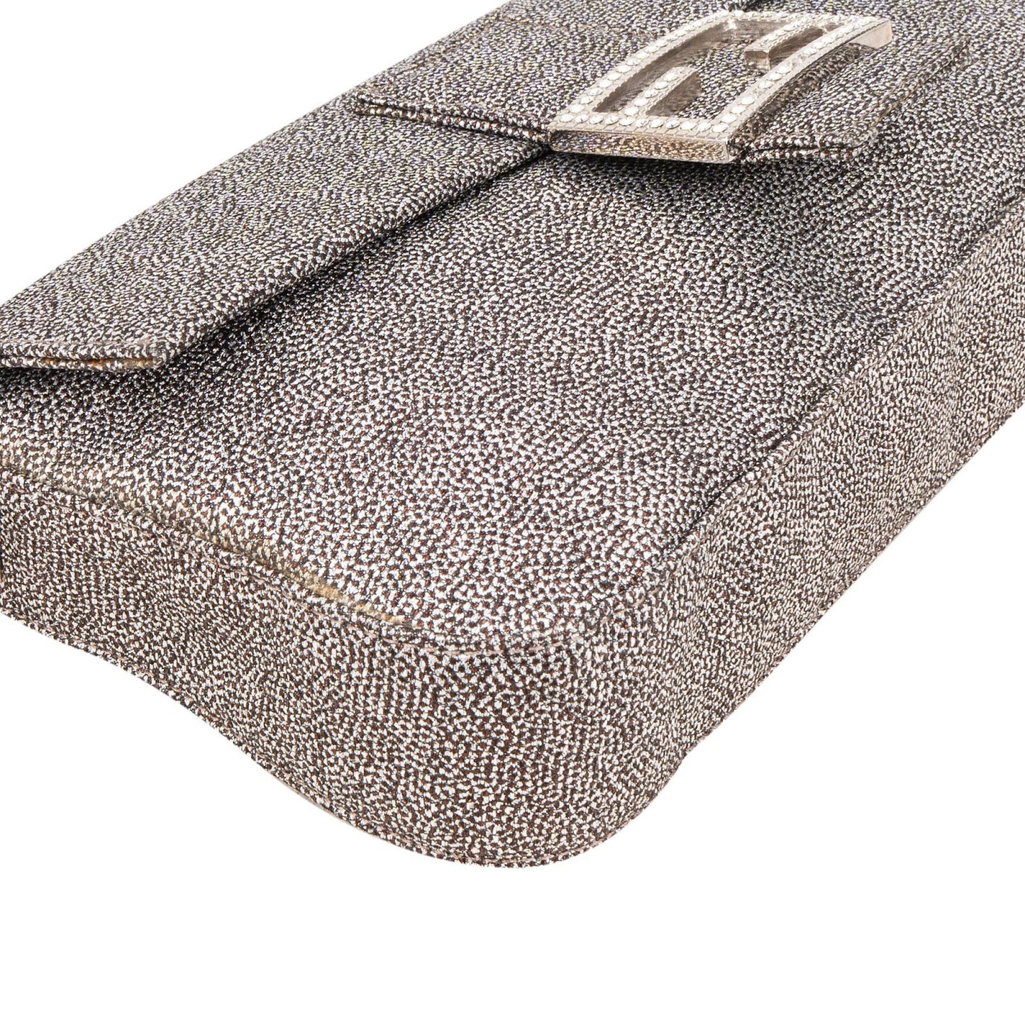 Fendi Limited FF Crystal Baguette Shoulder Bag