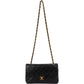 Chanel Quilted Lambskin 24K Gold Small Double Flap Shoulder Bag