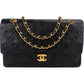 Chanel Quilted Lambskin 24K Gold Medium Double Flap Shoulder Bag