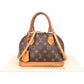 Louis Vuitton Monogram Canvas Alma BB Handbag