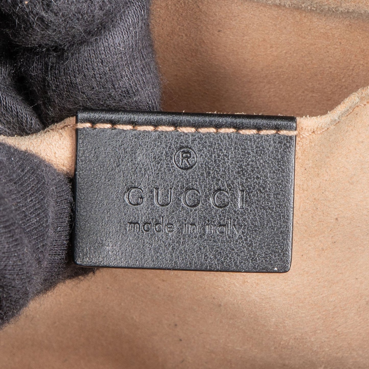 Gucci Chevron Leather GG Marmont Camera Crossbody Bag