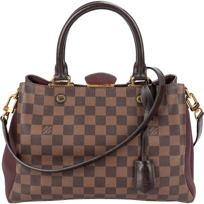 Louis Vuitton Monogram Damier Ebene Brittany MM Handbag