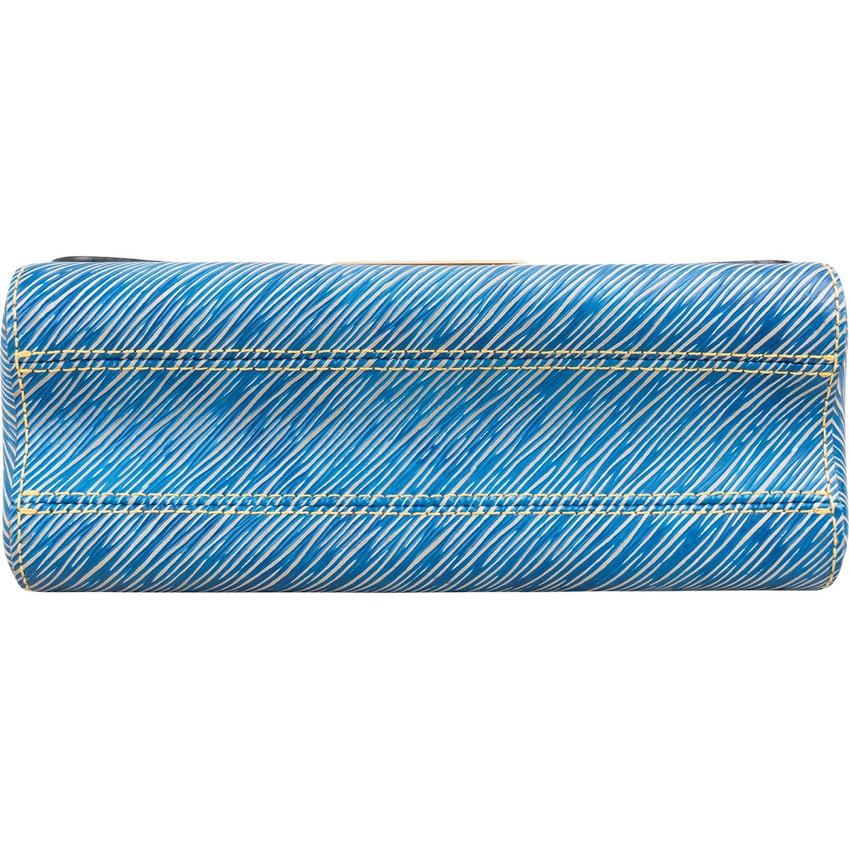 Louis Vuitton Blue Epi Leather Bicolor Twist Crossbody Bag