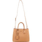 Prada Saffiano Cuir Leather Double Tote Handbag