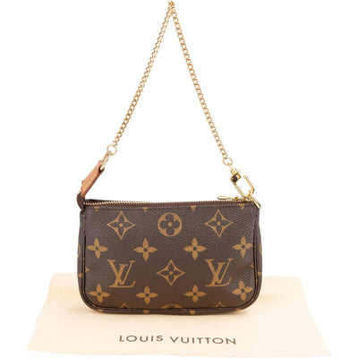 Louis Vuitton Monogram Canvas Mini Pochette Accessoires Handbag