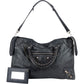 Balenciaga Dark Blue Leather City Handbag