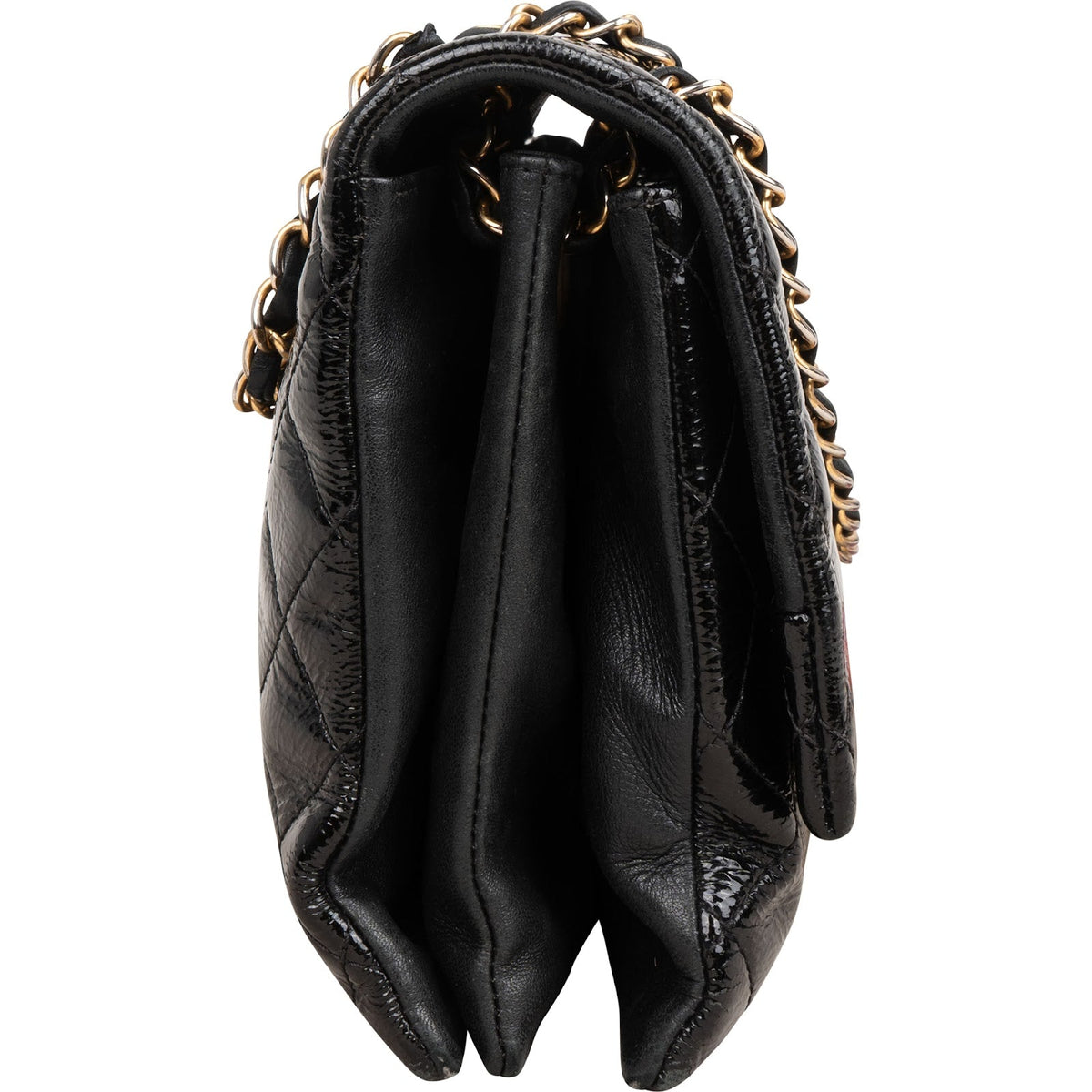 Chanel Patent Leather Ultimate Soft Single Flap Crossbody Bag