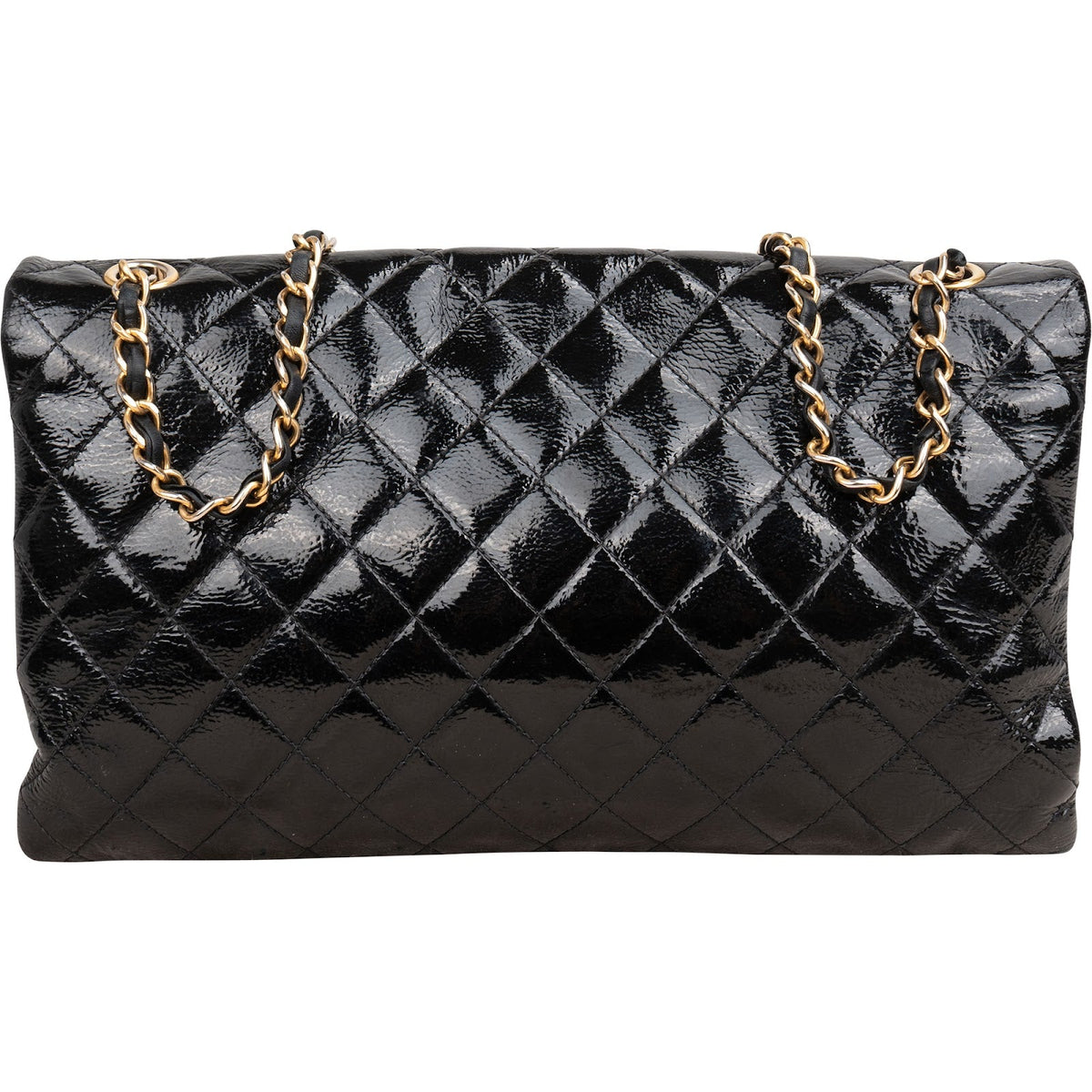 Chanel Patent Leather Ultimate Soft Single Flap Crossbody Bag