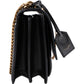 Saint Laurent Black Leather Sunset Medium Crossbody Bag