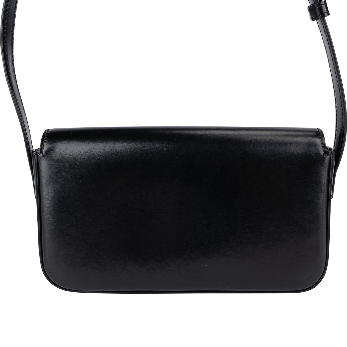 Celine Shiny Smooth Calfskin Teen Triomphe Small Shoulder Bag