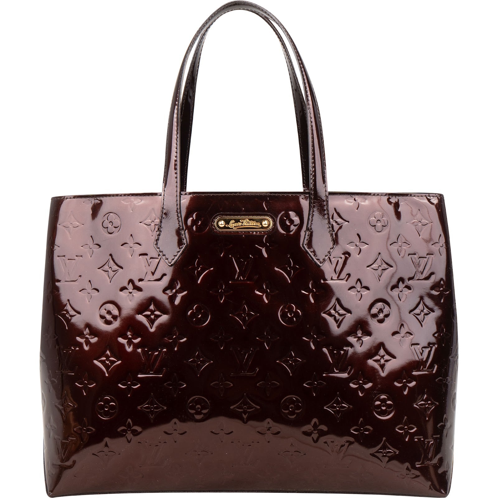 Louis Vuitton Monogram Vernis Wilshire MM Handbag
