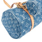 Louis Vuitton Monogram Denim Papillon Set Handbag
