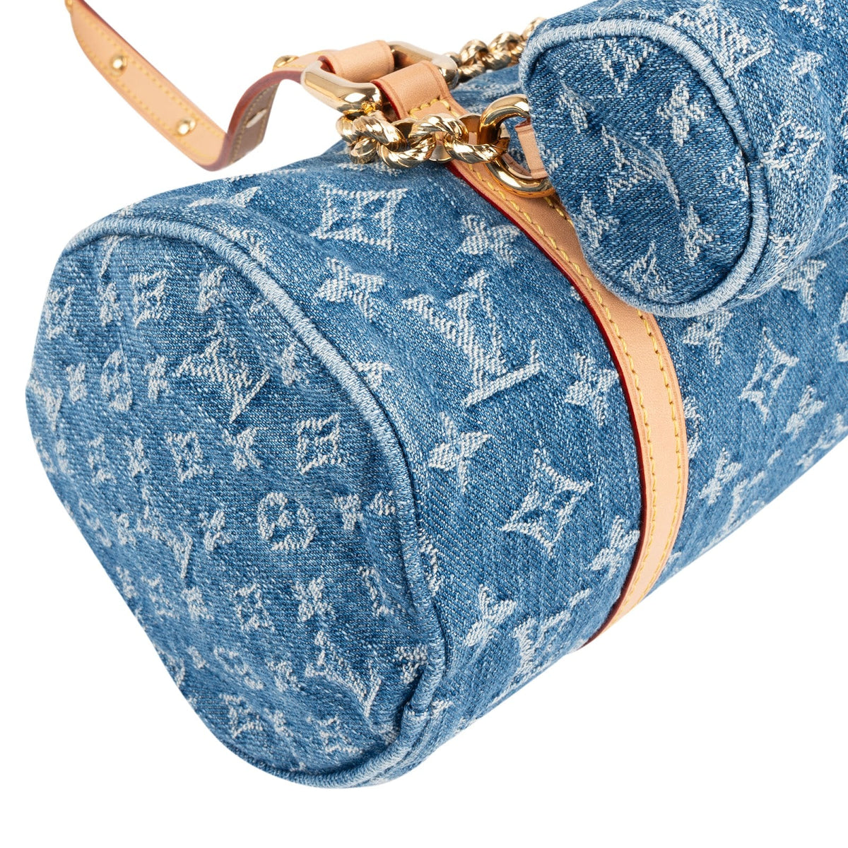 Louis Vuitton Monogram Denim Papillon Set Handbag