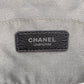 Chanel Noir Quilted Lambskin Palladium Uniform Belt Bag