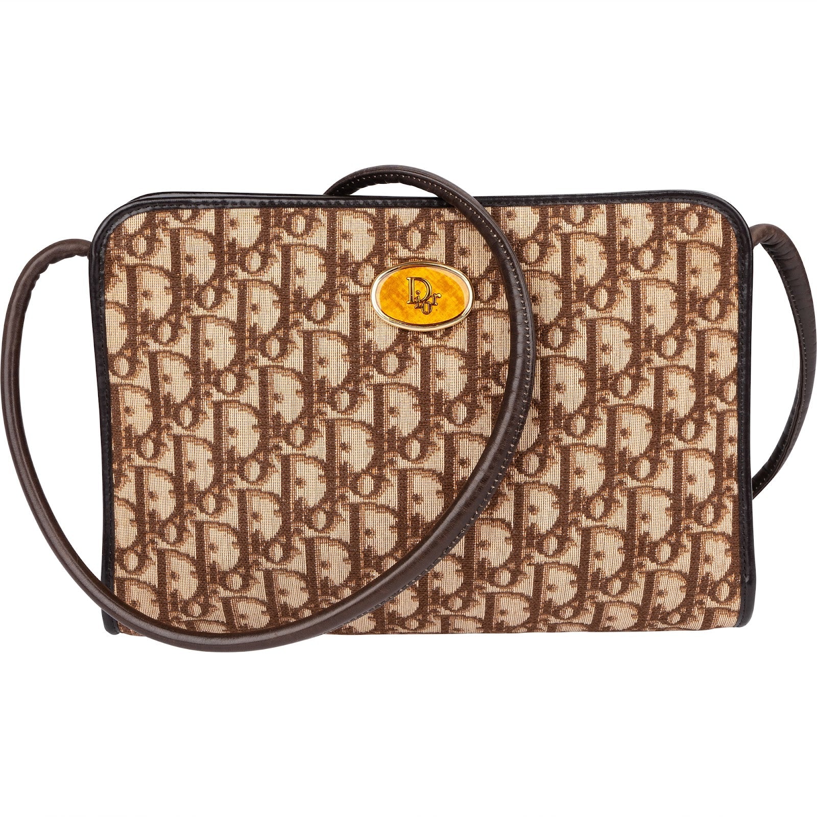 Christian Dior Monogram Trotter Small Tote Crossbody Bag
