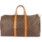 Louis Vuitton Monogram Canvas Keepall 50 Travel Bag