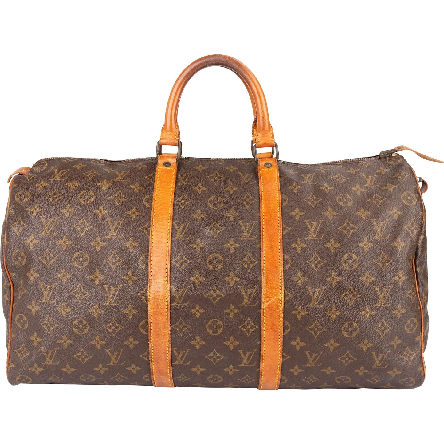 Louis Vuitton Monogram Canvas Keepall 50 Travel Bag