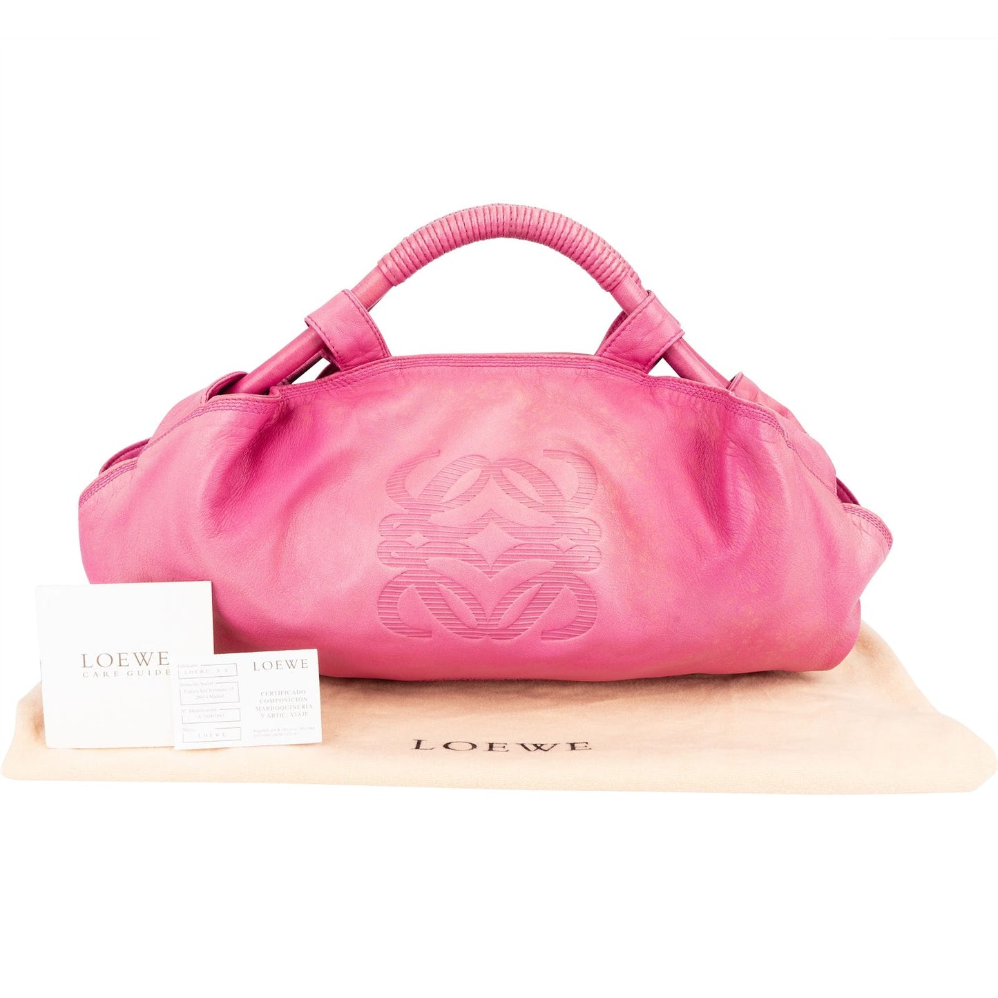 Loewe Nappa Leather Aire Handbag