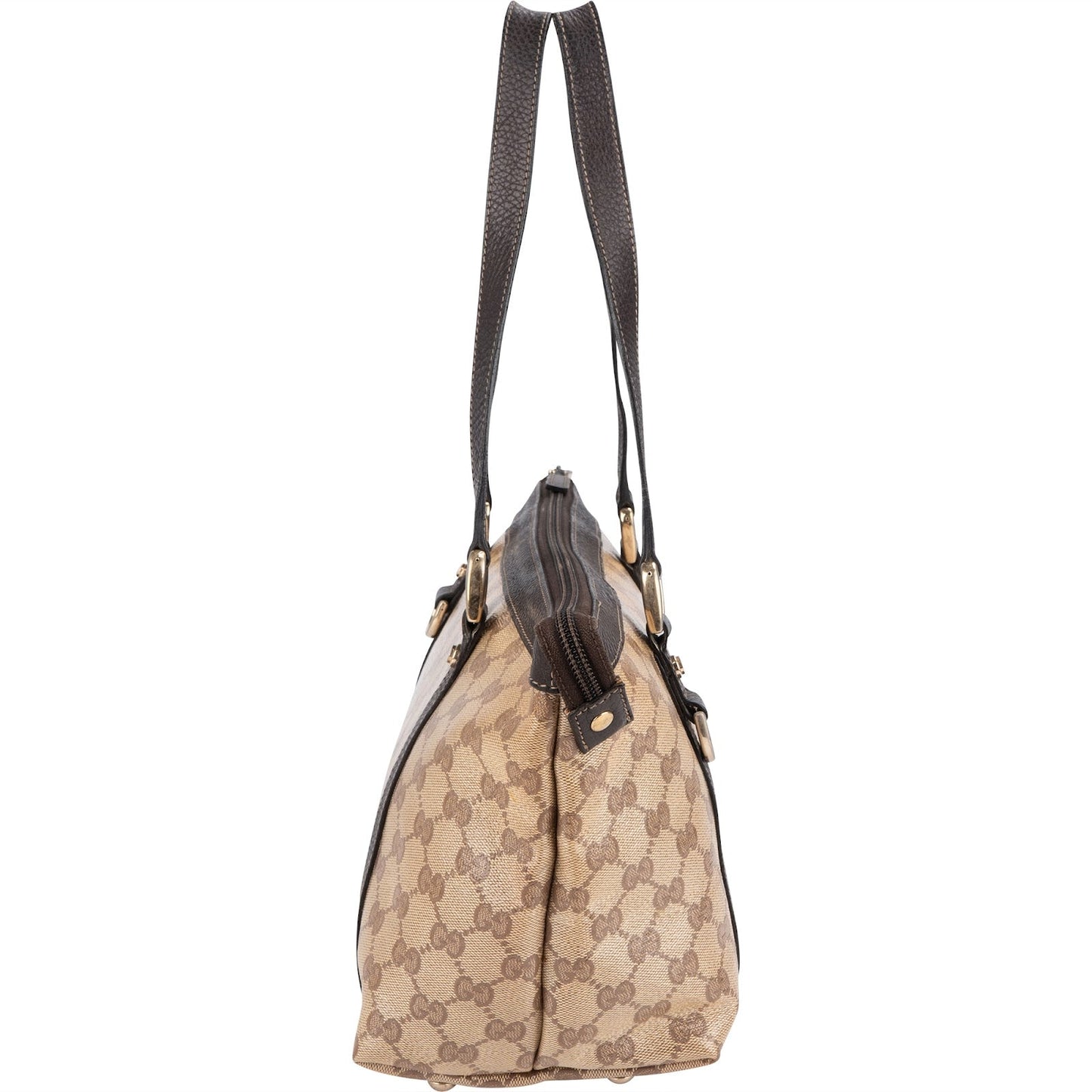 Gucci Monogram GG Crystal Abbey Shoulder Bag