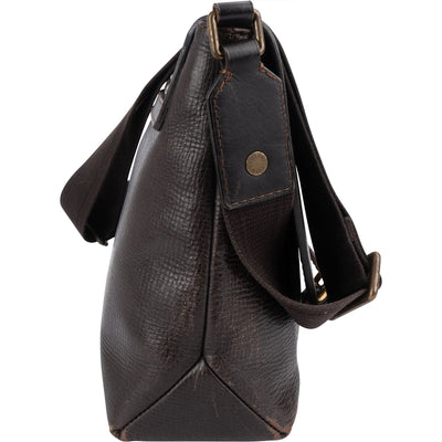 Louis Vuitton Leather Utah Leather Omaha Messenger Crossbody Bag