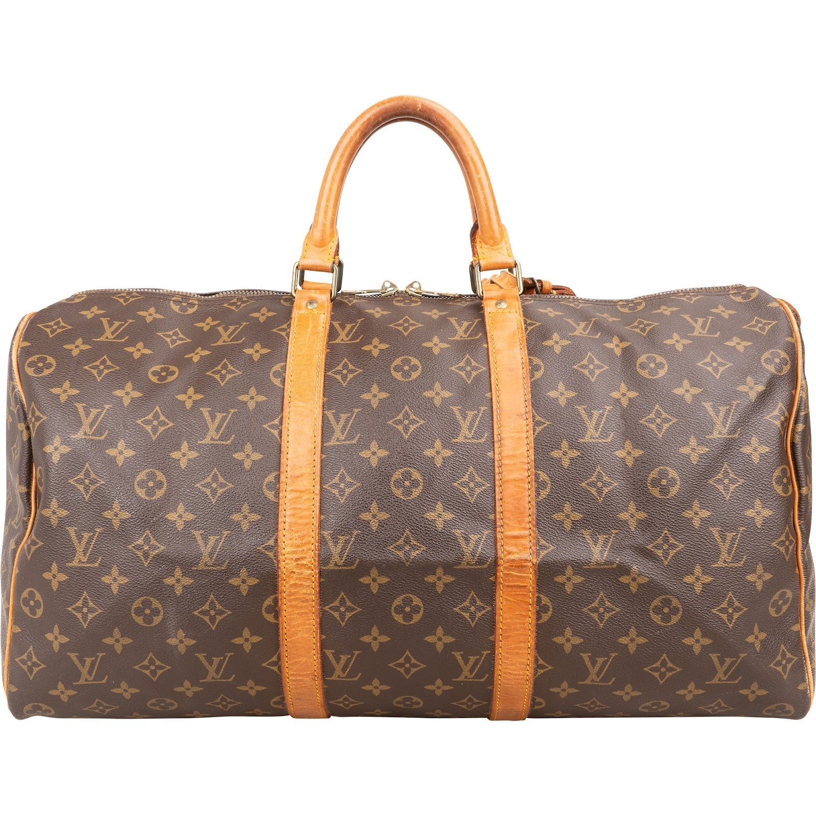 Louis Vuitton Monogram Canvas Keepall 50 Travel Bag