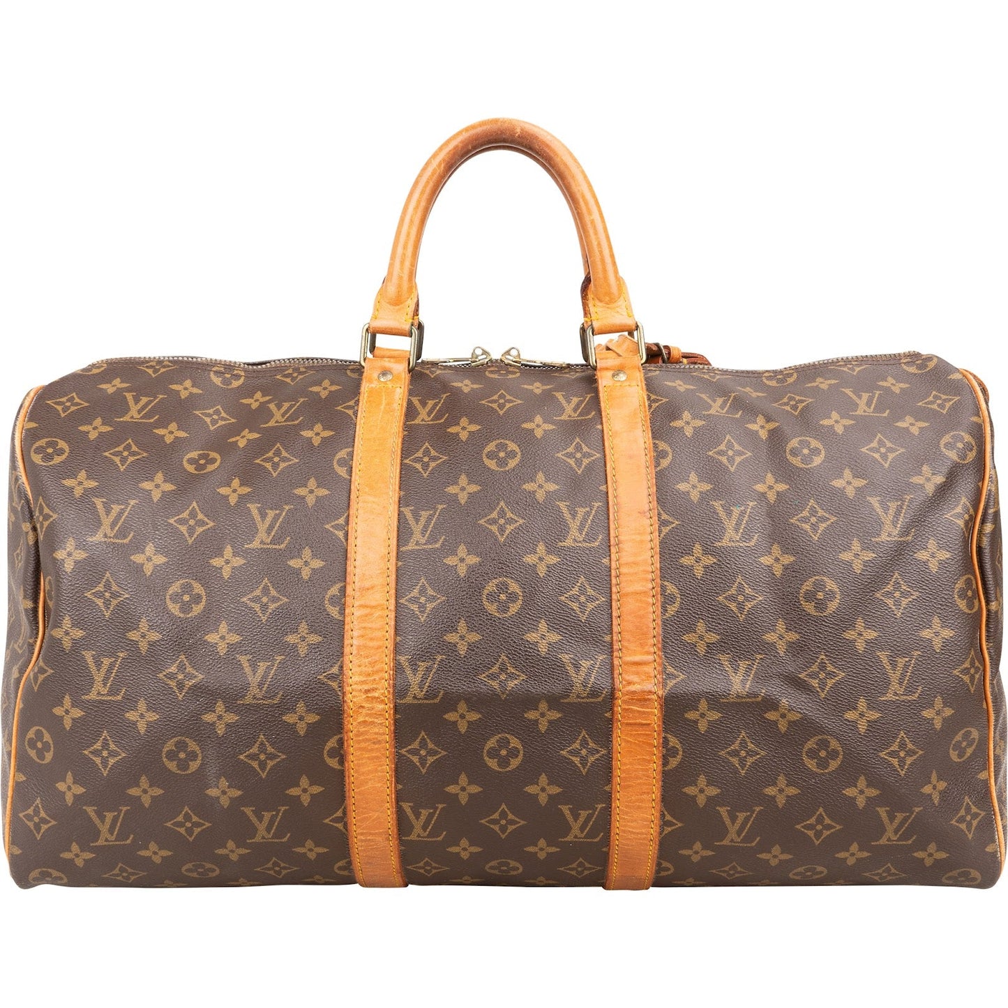 Louis Vuitton Monogram Canvas Keepall 50 Travel Bag