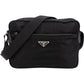 Prada Tessuto Triangle Messenger Crossbody Bag