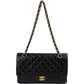 Chanel Medium Double Flap aus gestepptem Lammleder – Ansicht 10