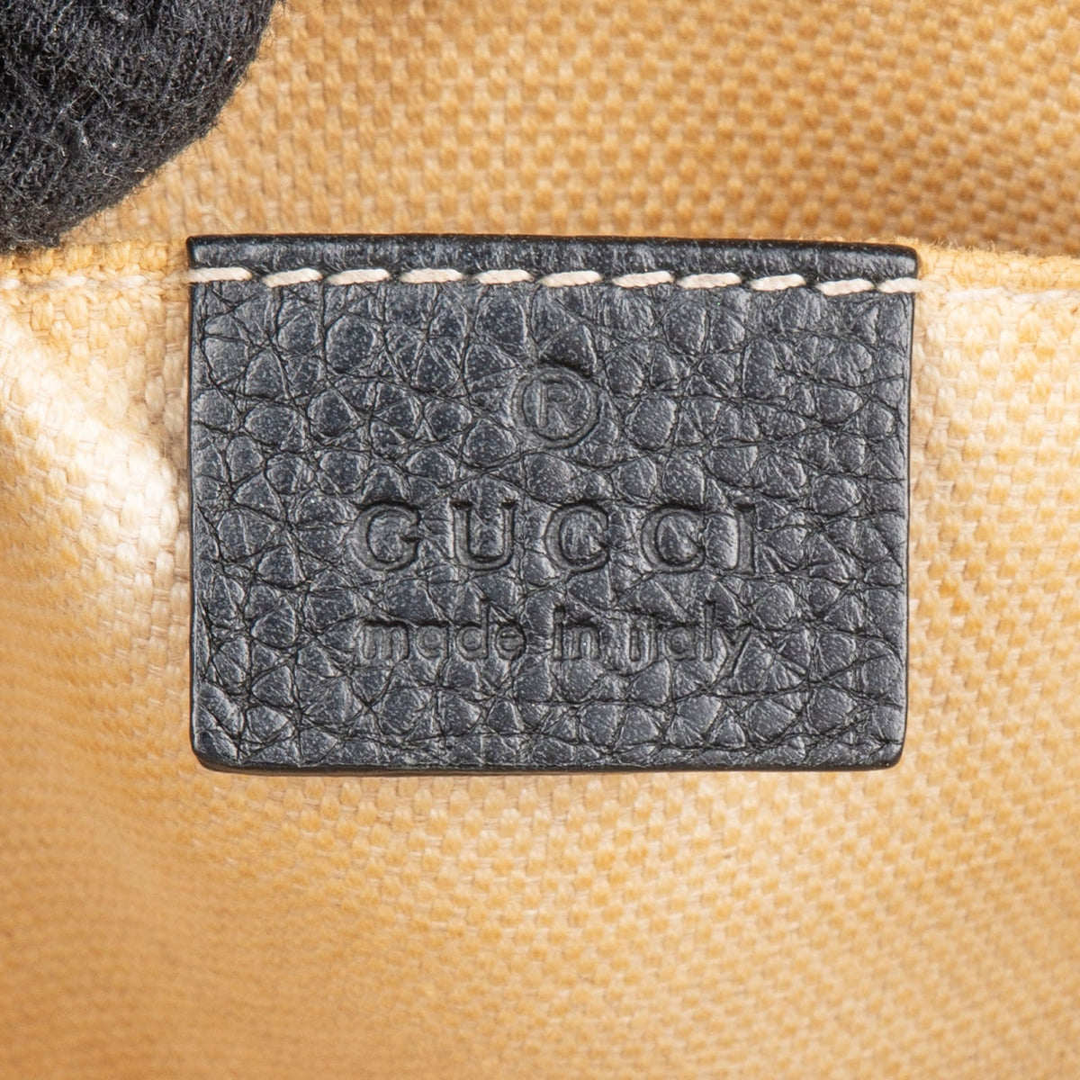 Gucci Black Leather Soho Disco Crossbody Bag