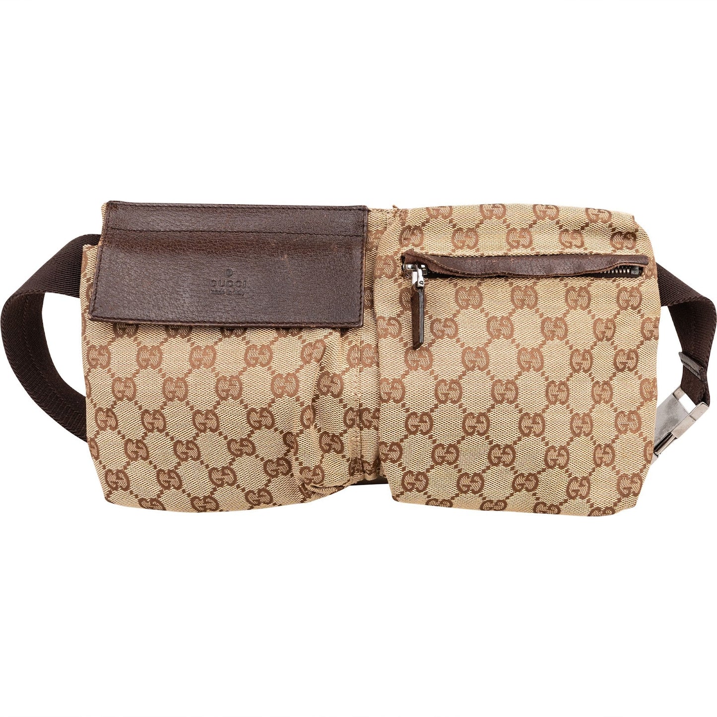 Gucci Monogram GG Canvas Crossbody Bumbag