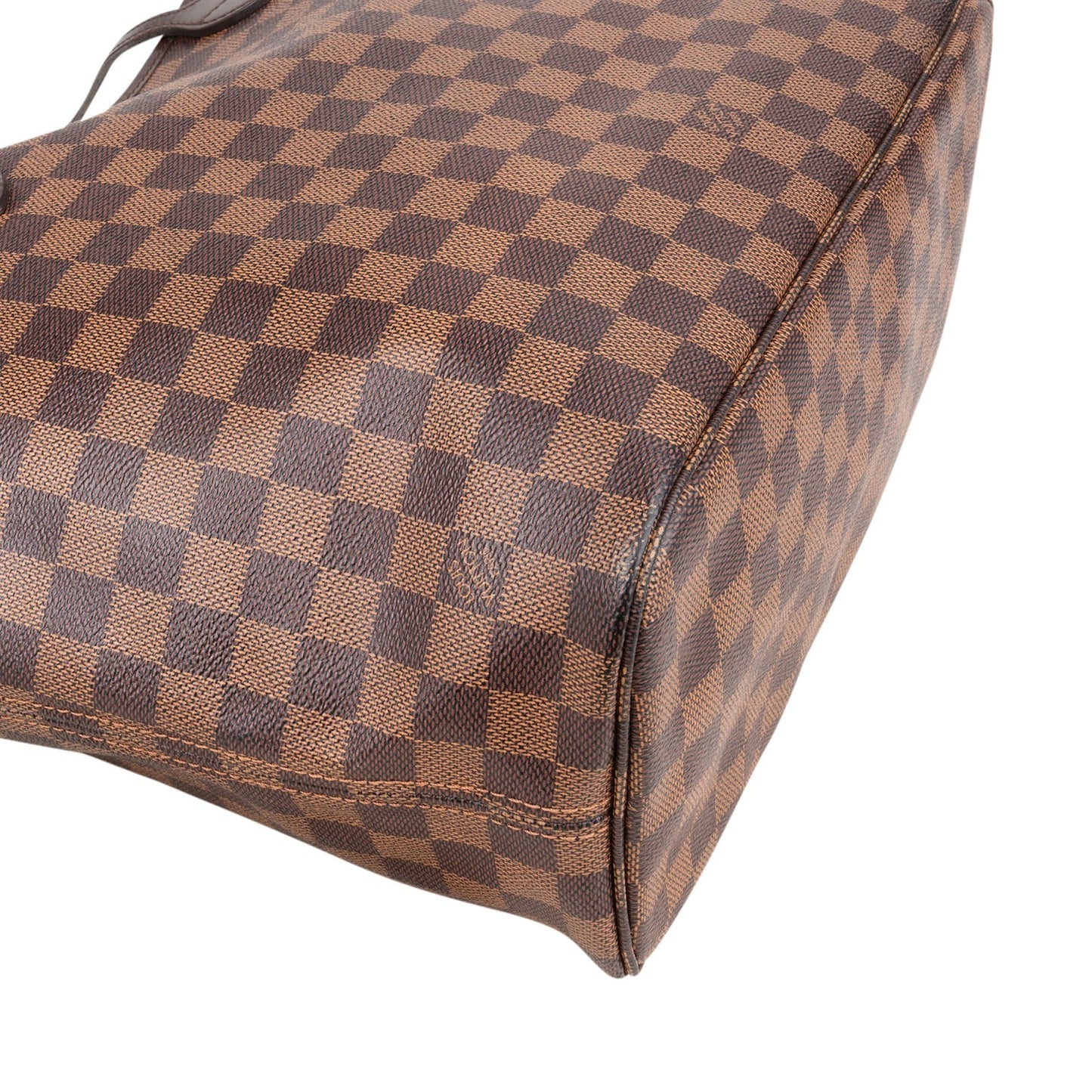 Louis Vuitton Monogram Damier Ebene Neverfull MM Shoulder Bag