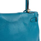 Hermès Bleu Izmir Clemence Leather Kelly 32 Handbag